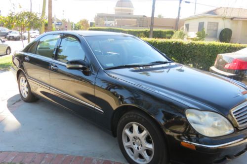 Smooth clean beutiful luxurious black 2000 mercedes s500 excellent no reserve!!!