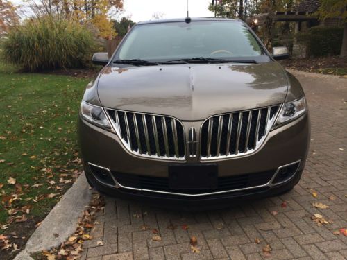 2012 lincoln mkx awd, 8k miles, fully loaded, navi, leather, flood, no reserve!!