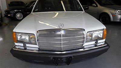 Not even one scratch! burgendy interior serviced stunning car like 560sel 420sel