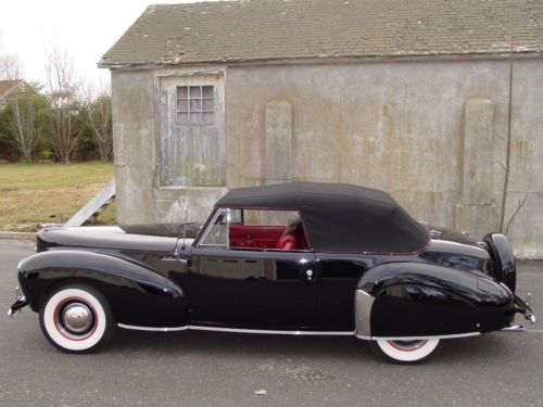 1941 lincoln continental convertible
