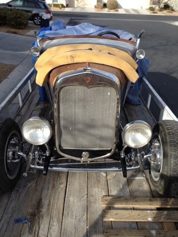 1931 ford roadster - brand new crate motor &amp; good title - over $55k into it.