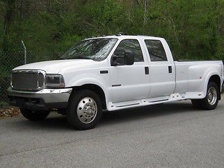 2001 white! diesel dually 7.3 great truck will pull anything