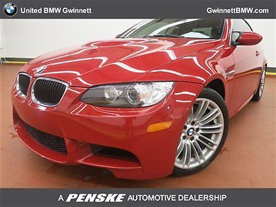Convertible low miles 2 dr automatic gasoline 4.0l 8 cyl melbourne red metallic
