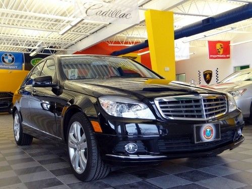 2010(10) mercedes-benz c300 luxury 4matic awd premium pckg one owner loaded
