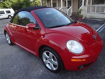 2006 beetle convertible~leather~fog lamps~runs and looks nice~warranty