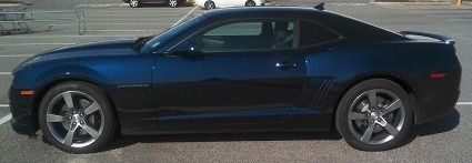 2012 chevrolet camaro ss coupe 2-door 6.2l with 6-speed manual transmission