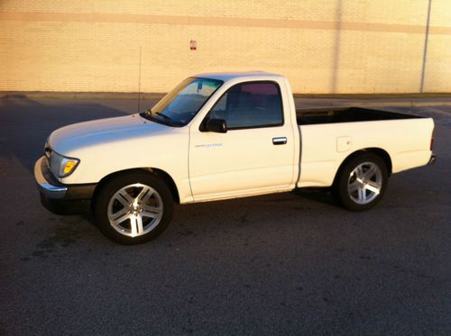 1998 toyota tacoma dlx truck 2wd | 2.4l | dvd player + 18" dodge charger wheels