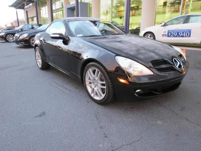 Factory certified! 08 mercedes-benz slk280 roadster power top/leather/wood trim