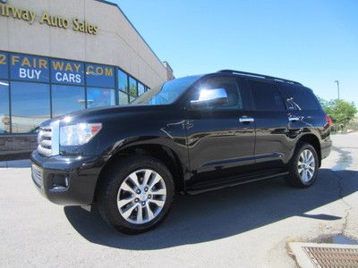 2010 toyota sequoia limited 5.7l 4x4 with all the goodies