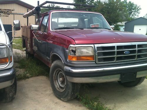 1995 ford f-250 xl extended cab pickup 2-door 5.8l