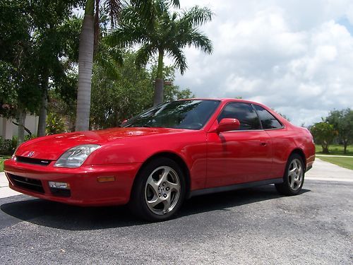 1999 honda prelude red with 81,295 miles florida car clean car fax automatic 99