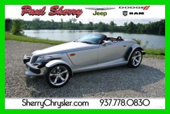 2000 used 3.5l v6 24v rwd convertible silver  bucket leather seats low miles