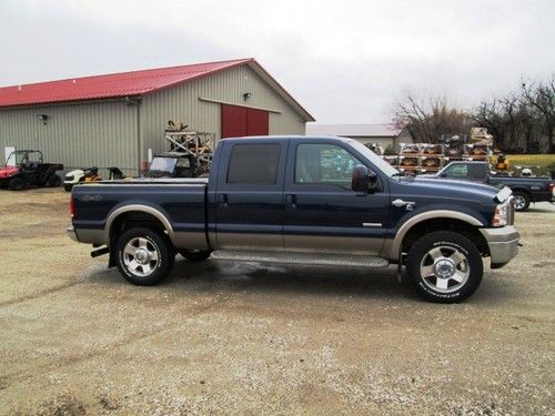 2006 ford f250 super duty crew cab diesel king ranch 4wd leather