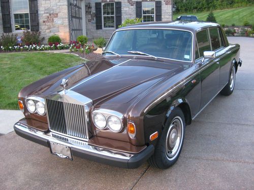 1977 rolls-royce silver shadow drives perfect! just serviced!
