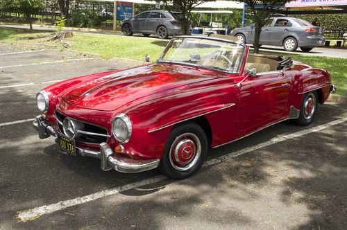 1962 mercedes 190sl with a/c. free shipping if you buy now!!!!!!!