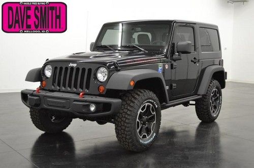2013 new black rubicon 10th anniversary 4wd manual hard top leather uconnect!!!