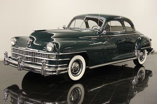 1948 chrysler new yorker club coupe 8 cly rare restored solid west coast car