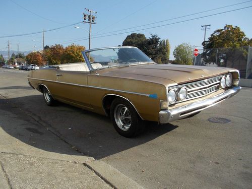 1968 ford fairlane 500 convertible &#034;the gold 500&#034;