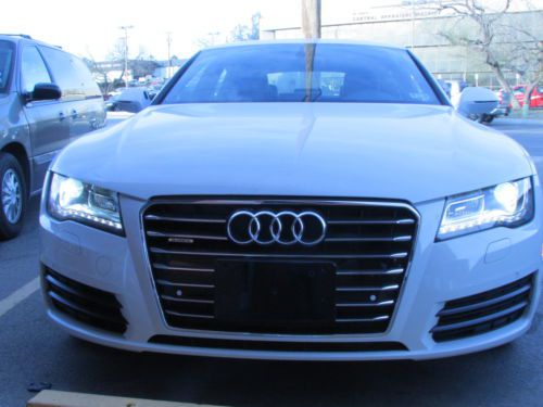 2013 audi a7 3.0t premium quattro salvage title loaded only 800 miles!!