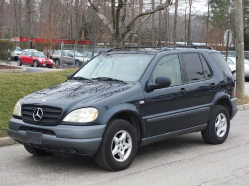 1999 mercedes ml320 v6 4wd - well maintained! - runs/drives great! - no reserve!
