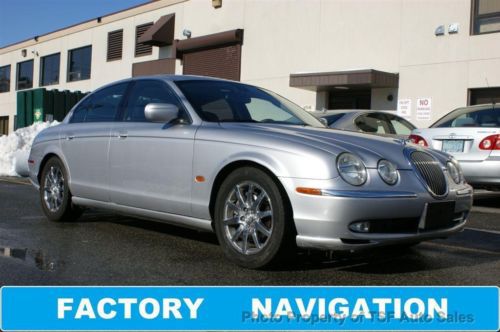 2002 jaguar very clean has navigation ,  clean carfax  at  all 97 k no reserve