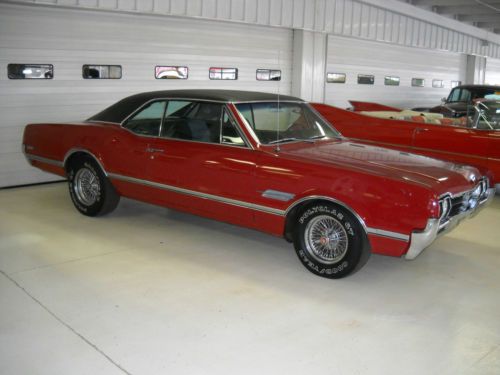 1966 olds 442 powered by original 400ci 4-speed car with protect-o-plate