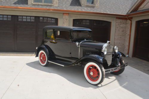 1931 ford model a 190-a deluxe leatherback victoria best in the world none nicer