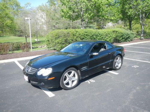 2004 mercedes sl500, clean, loaded, only 39,750 miles