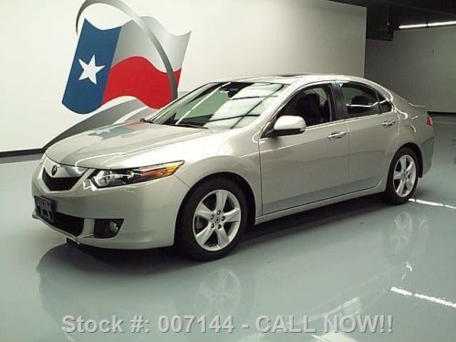 2010 acura tsx automatic sunroof htd leather 51k miles texas direct auto