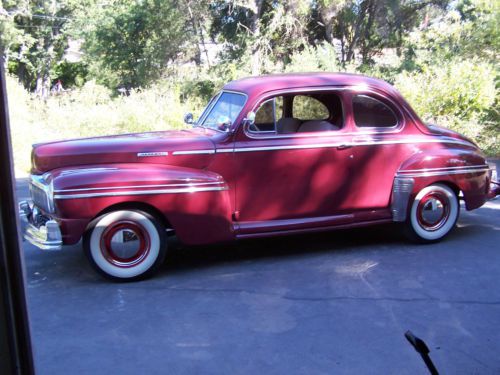 Mercury 1948 coupe 91,733 mi. restored