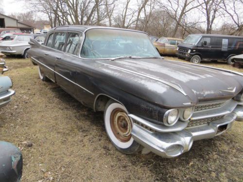 1959 cadillac limousine with a/c 1960 limo package deal