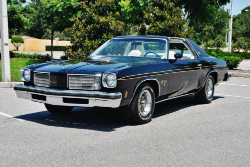 Simply amazing rare 455 v-8 1975 oldsmobile hurst 442 t-tops real deal must see