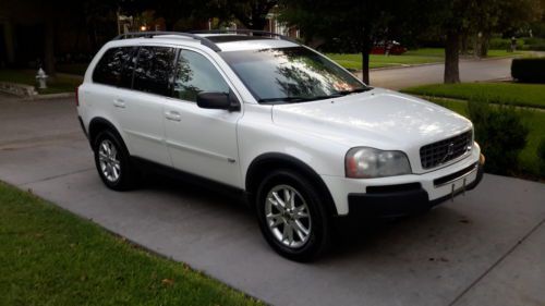 Xc90 awd 2 owner local perfect carfax 7 passenger dvd sunroof low miles clean