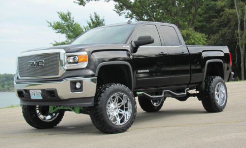 Sle gmc sierra 4x4 lifted truck, 9 inch lift, double cab monster