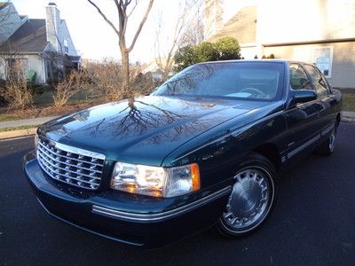 Cadillac deville 61k low miles leather power seats free autocheck no reserve