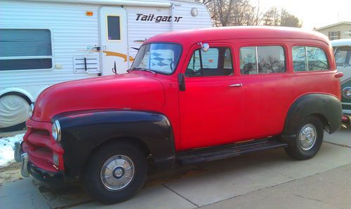 1954 chevrolet suburban 3100 carryall first series