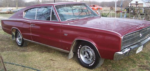 1966 red dodge charger