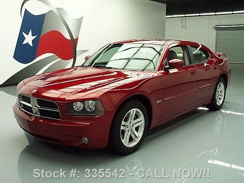 2006 dodge charger r/t hemi leather sunroof spoiler 34k texas direct auto