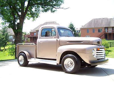 1950 ford pickup with good title and chevy small block