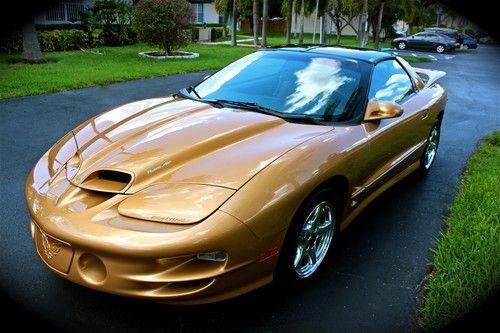 1998 trans am ws6 m6 low miles rare 1-of 18 made sport gold metallic - video