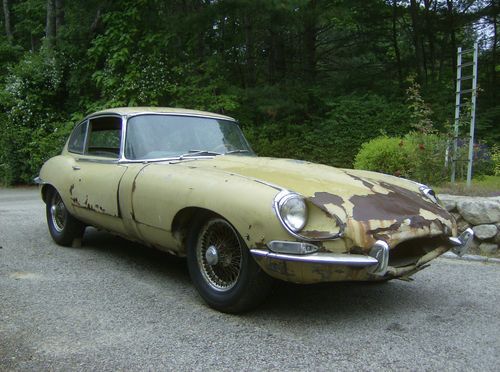 Jaguar 1969  e-type 2+2 coupe with 4 speed manual gearbox