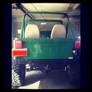 Manual transmission, green, cj5, selling as is