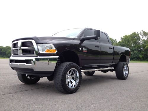 6 speed lifted deleted 2010 dodge ram 2500 4x4! 20x12s! h&amp;s! rough country lift!