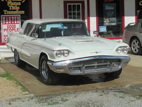 1960 ford thunderbird square coupe w/ 390ci bored 30 over... built like a tank