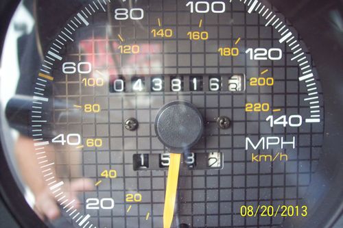 1989 pontiac trans am turbo - 20th anniversary pace car #1133 of 1500