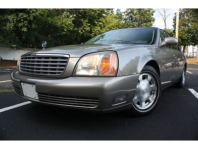 No reserve! - 02 caddy deville - clean carfax - f&amp;r heated seats - rear climate