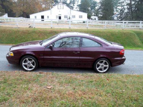 1998 volvo c70 2dr coupe low miles one owner no reserve