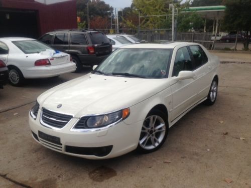 2006 saab 9-5 2.3 turbo charged 4 cylinder automatic (white)