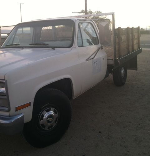 Chevy truck- flat bed
