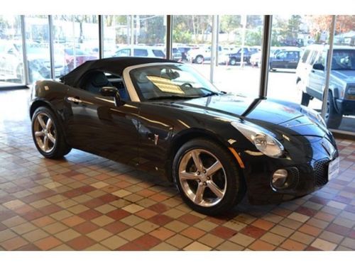 Convertible black turbo manual 5 speed leather 18&#034; wheels warranty low reserve